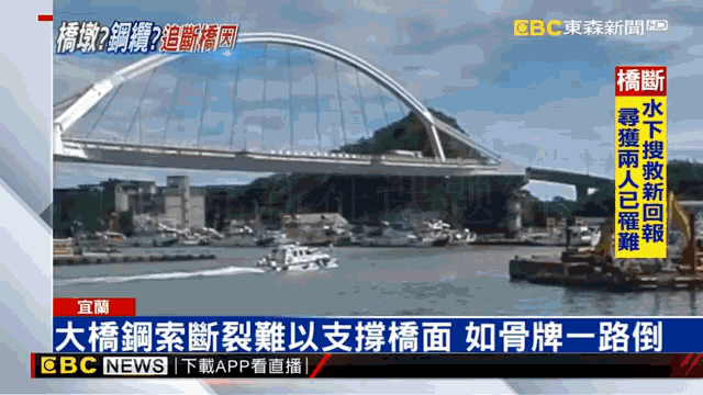 2019年10月1日臺灣宜蘭大橋倒塌事故有限元模擬